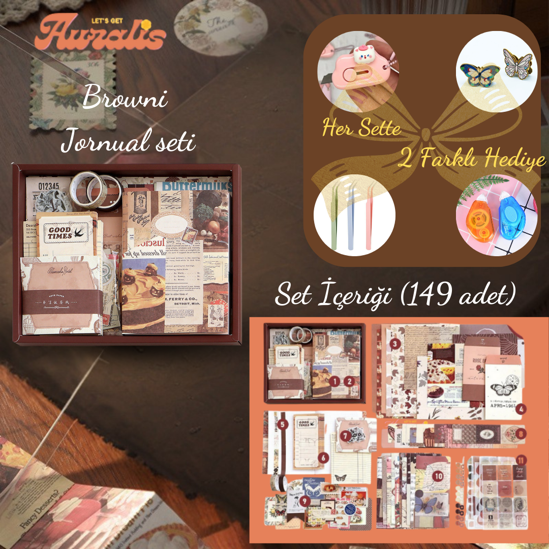 Auralis Jornual Scrapbook Seti